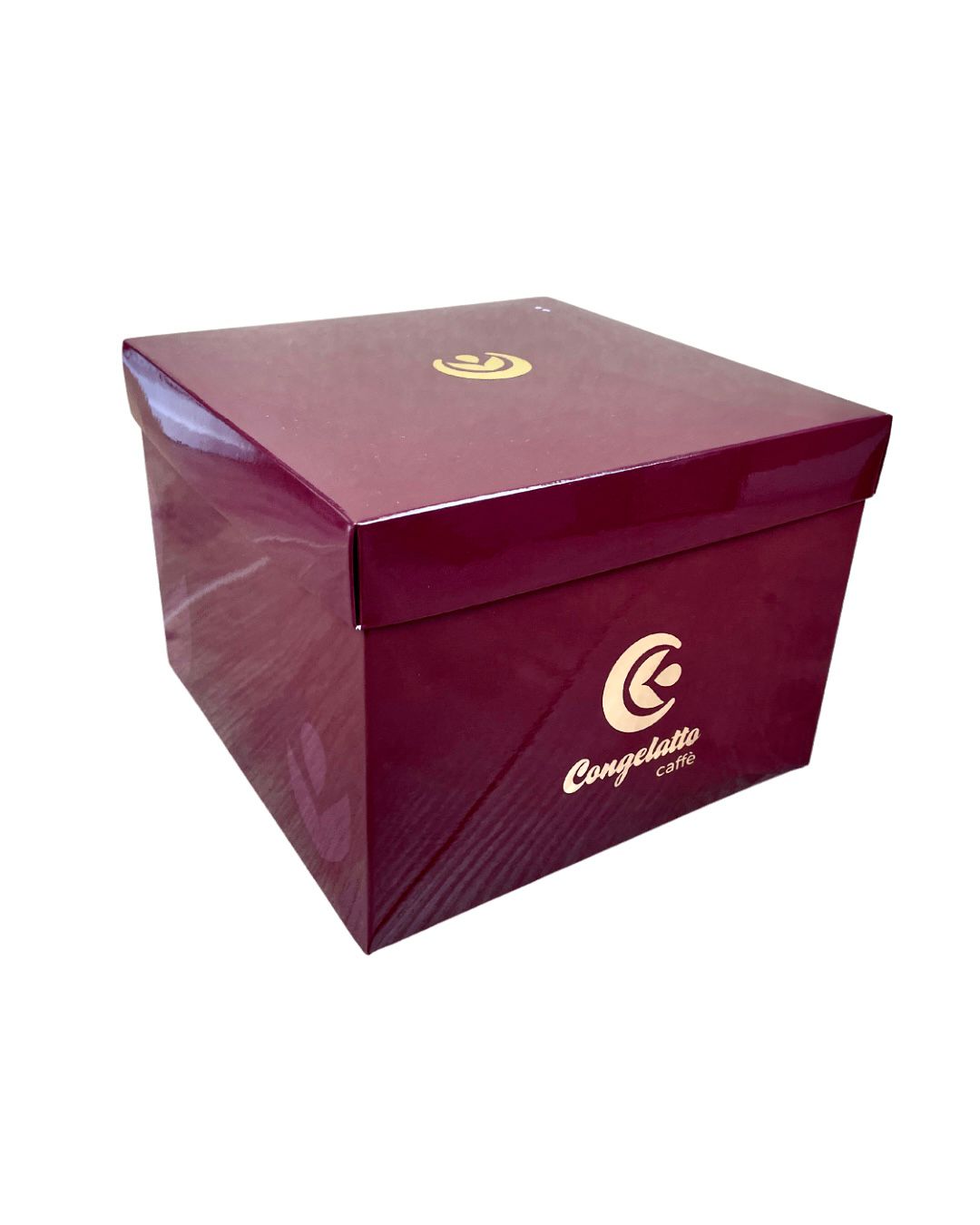 Embalagem Para Panetone c/ Laminação externa (19 x 19 x 14 cm) Personalizado