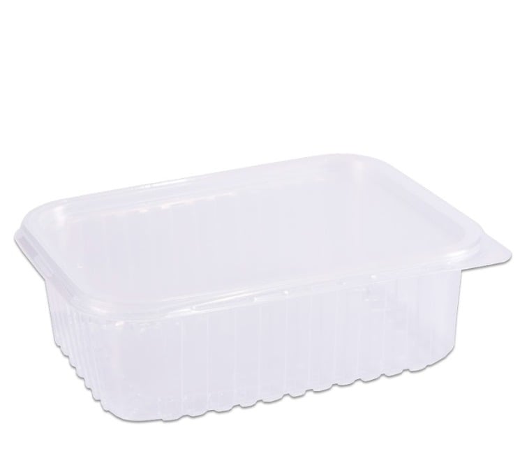 Pote Retangular C/ Tampa 150ml PraFesta - 20 Unidades