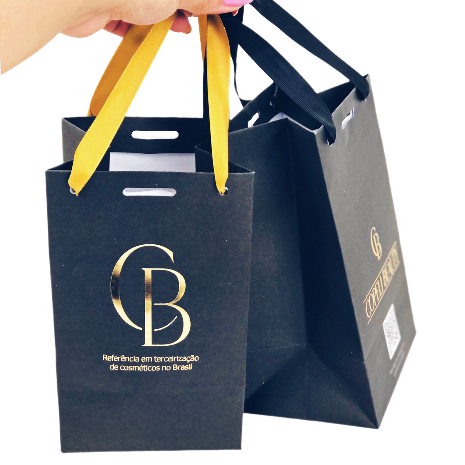 Sacola Offset 180g (12 x 10 x 20 cm)  Personalizada