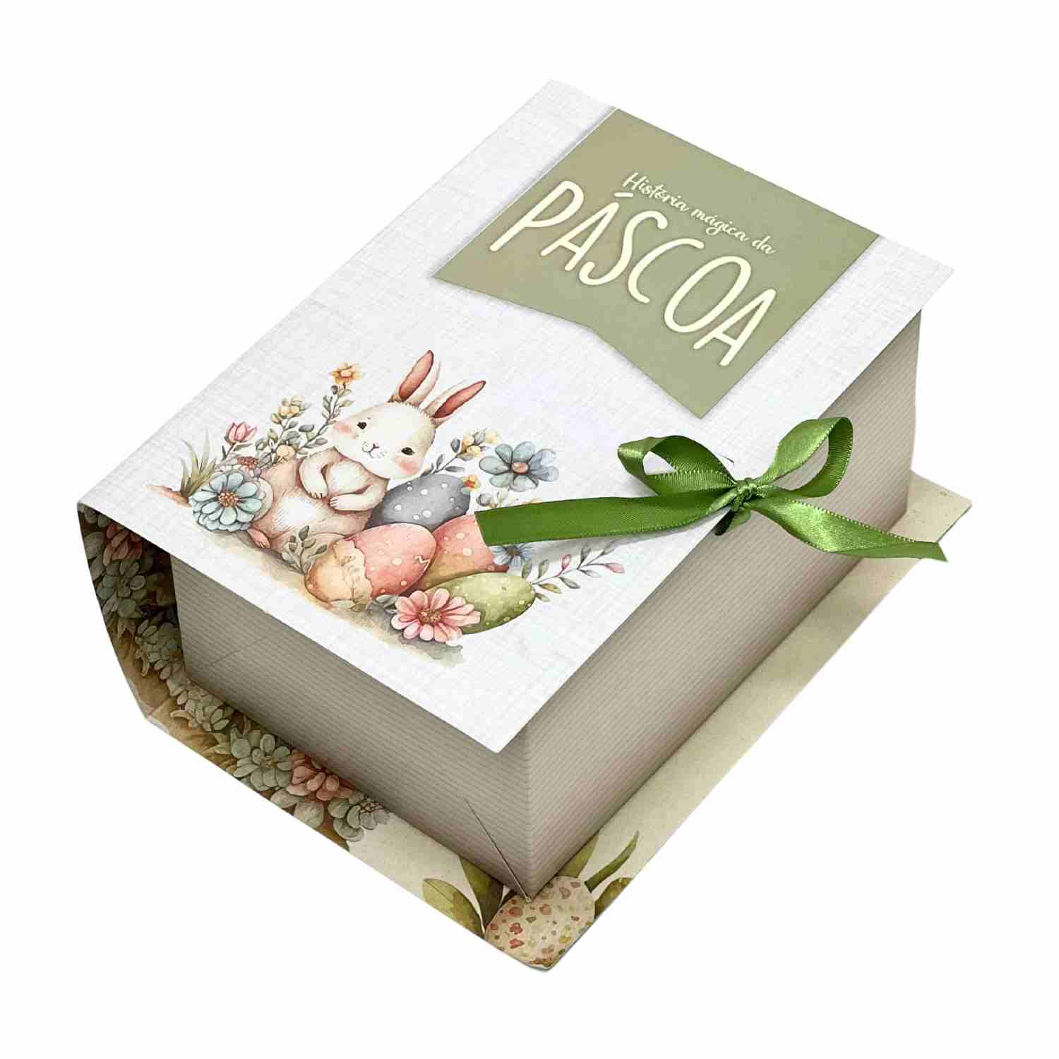 Caixa Livro Pascoa Charmosa 150/250/350g - 1 Unidades