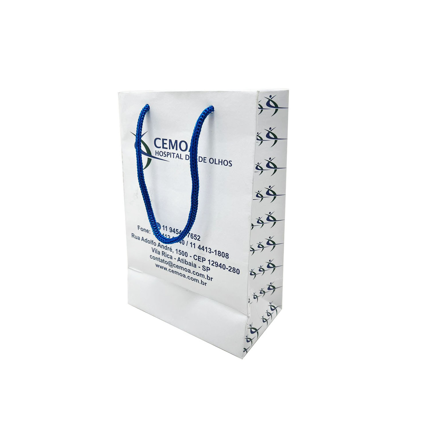Sacola Offset 180grs (14 x 8 x 21 cm) Personalizada
