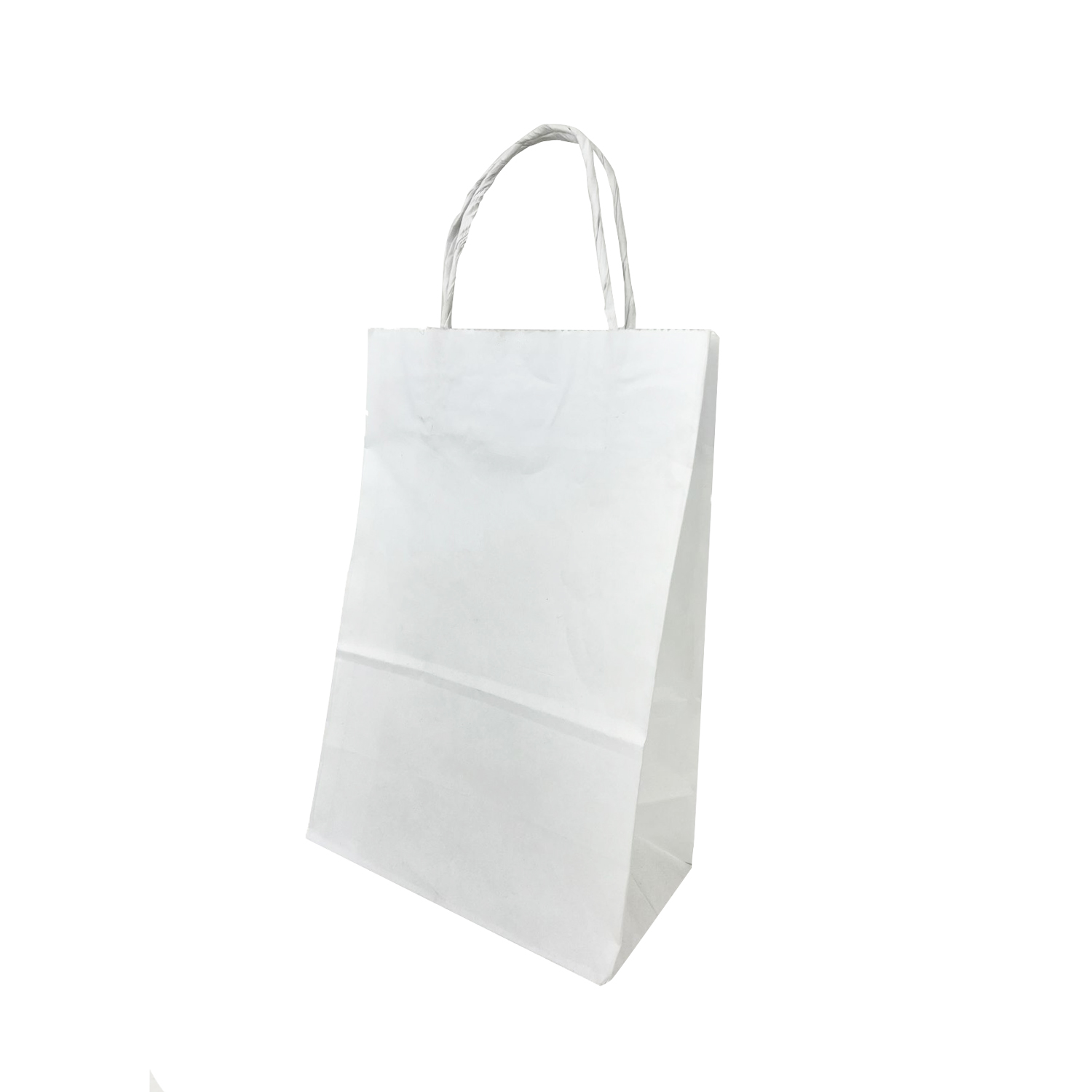 Sacola Kraft Branca (18 x 10,5 x 26 cm) - 100 Unidades