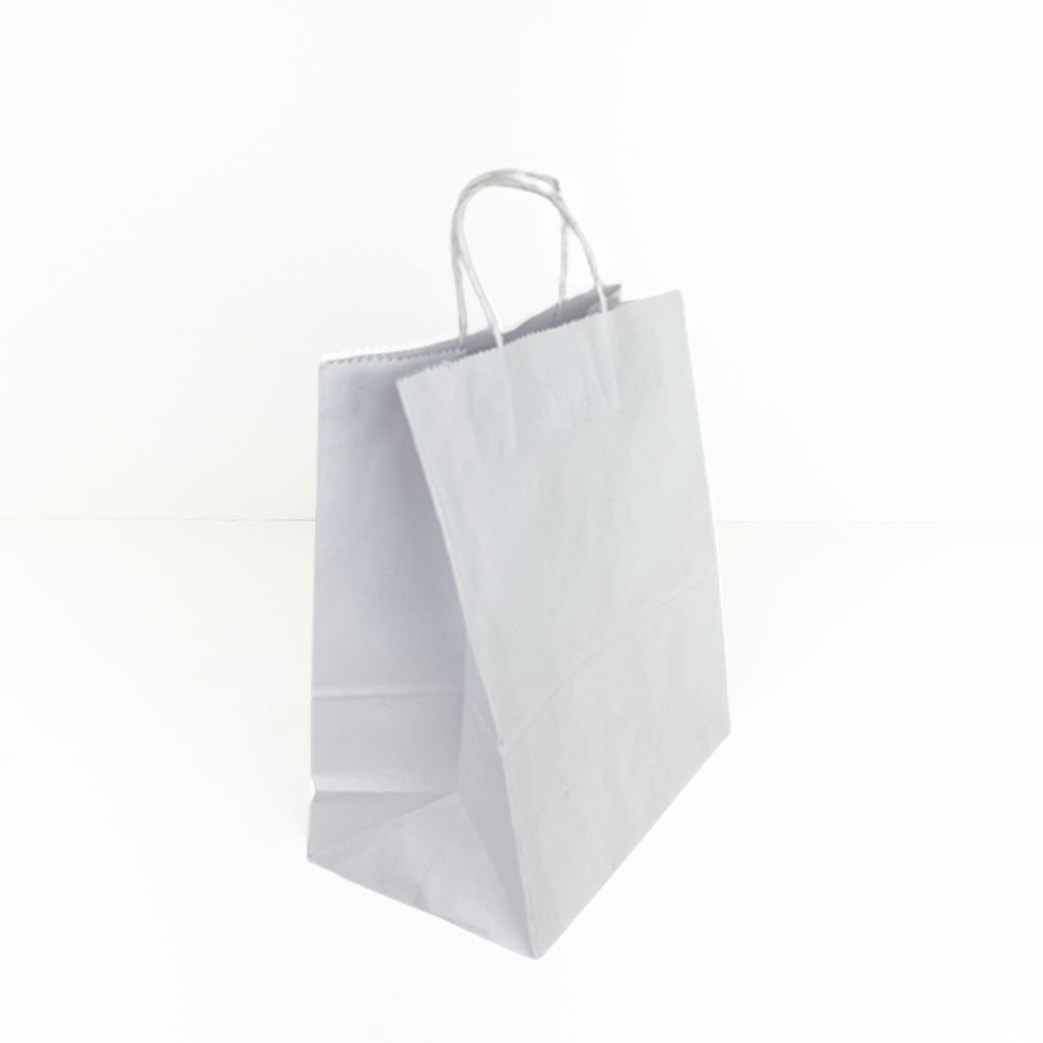 Sacola Kraft Branca (24 x 14 x 33 cm) - 100 Unidades