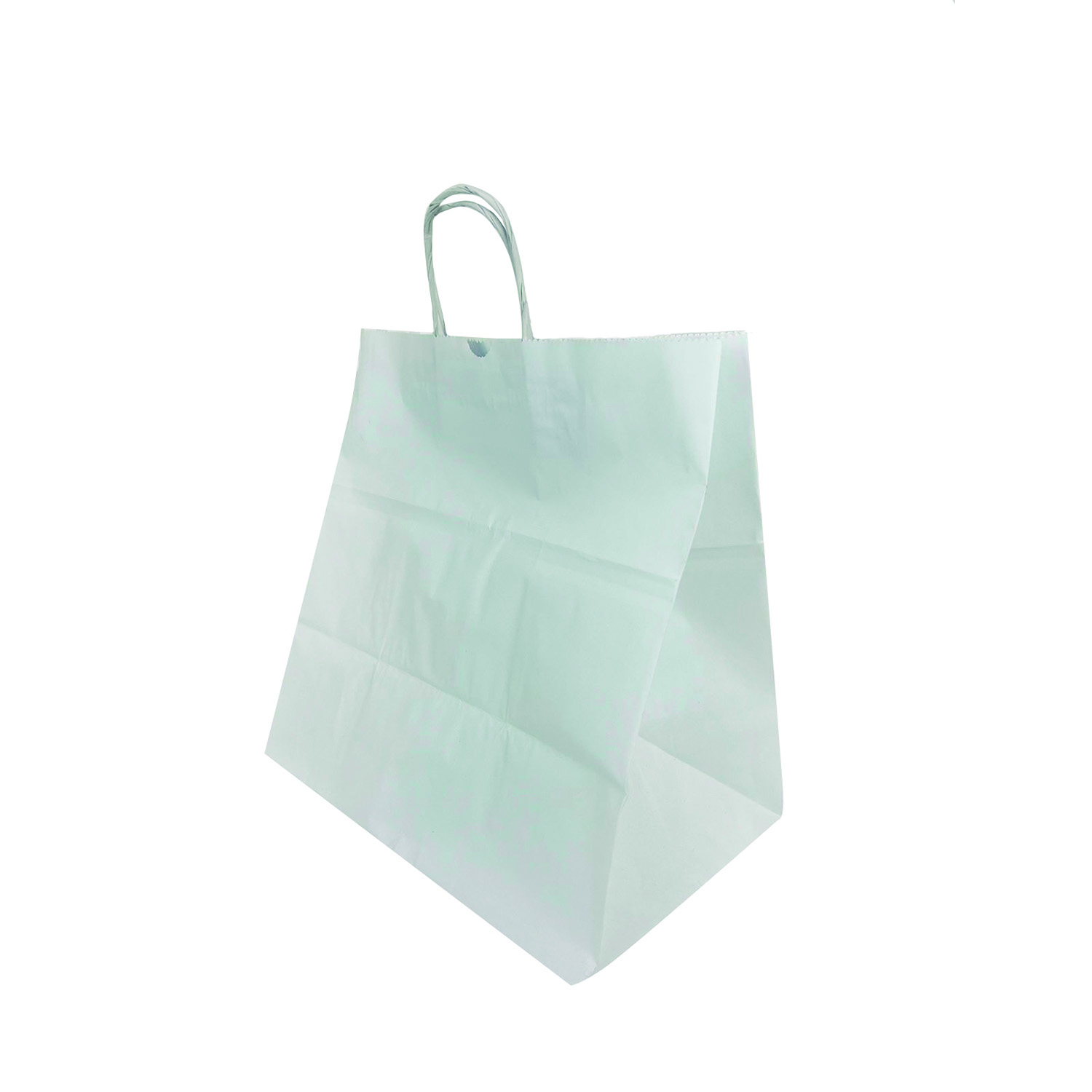 Sacola Kraft Branca (31 x 19 x 31 cm) - 100 Unidades