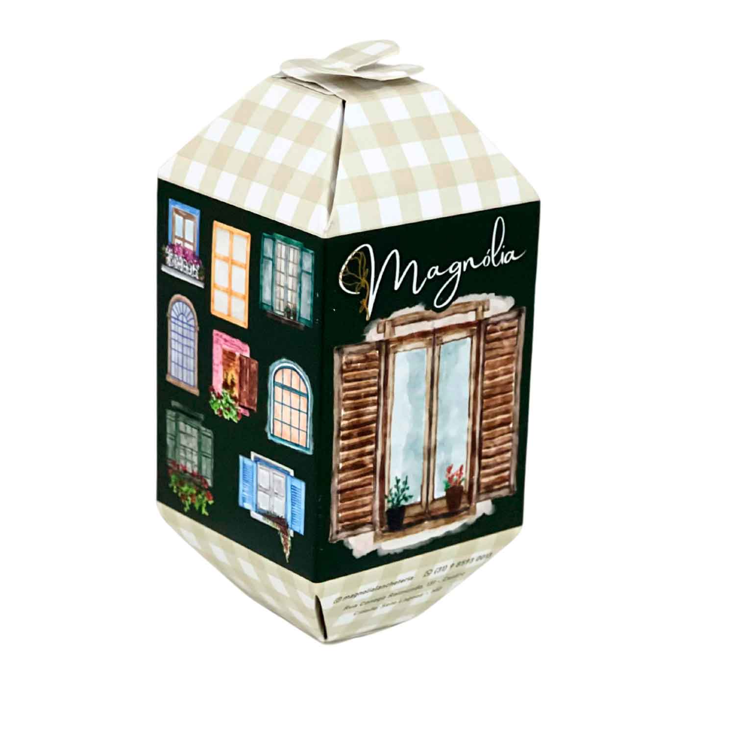 Embalagem Ovinhos Chocolate (7 x 7 x 16 cm) Personalizado