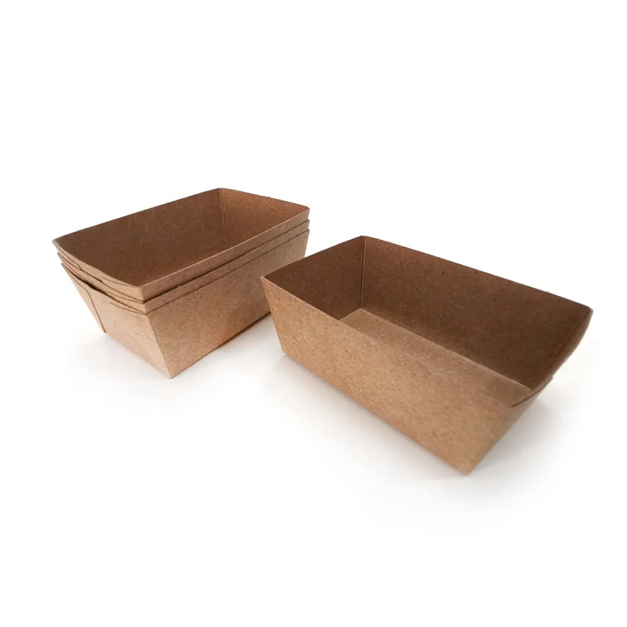 Bandeja Multiuso Kraft 260ml (13,5 x 6,7 x 4 cm) - 200 Unidades