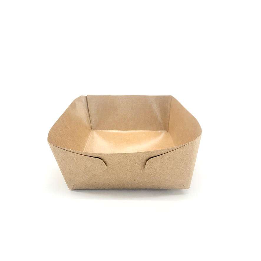 Bandeja Multiuso Kraft 300ml (9 x 7,5 x 4 cm) - 300 Unidades
