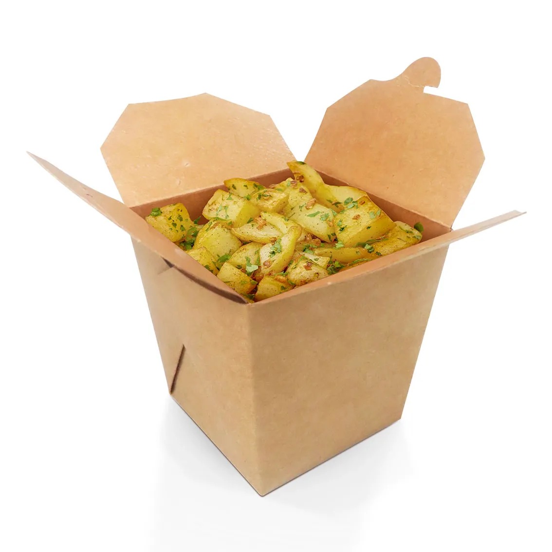 Embalagem Box 850ml kraft - 50 unidades