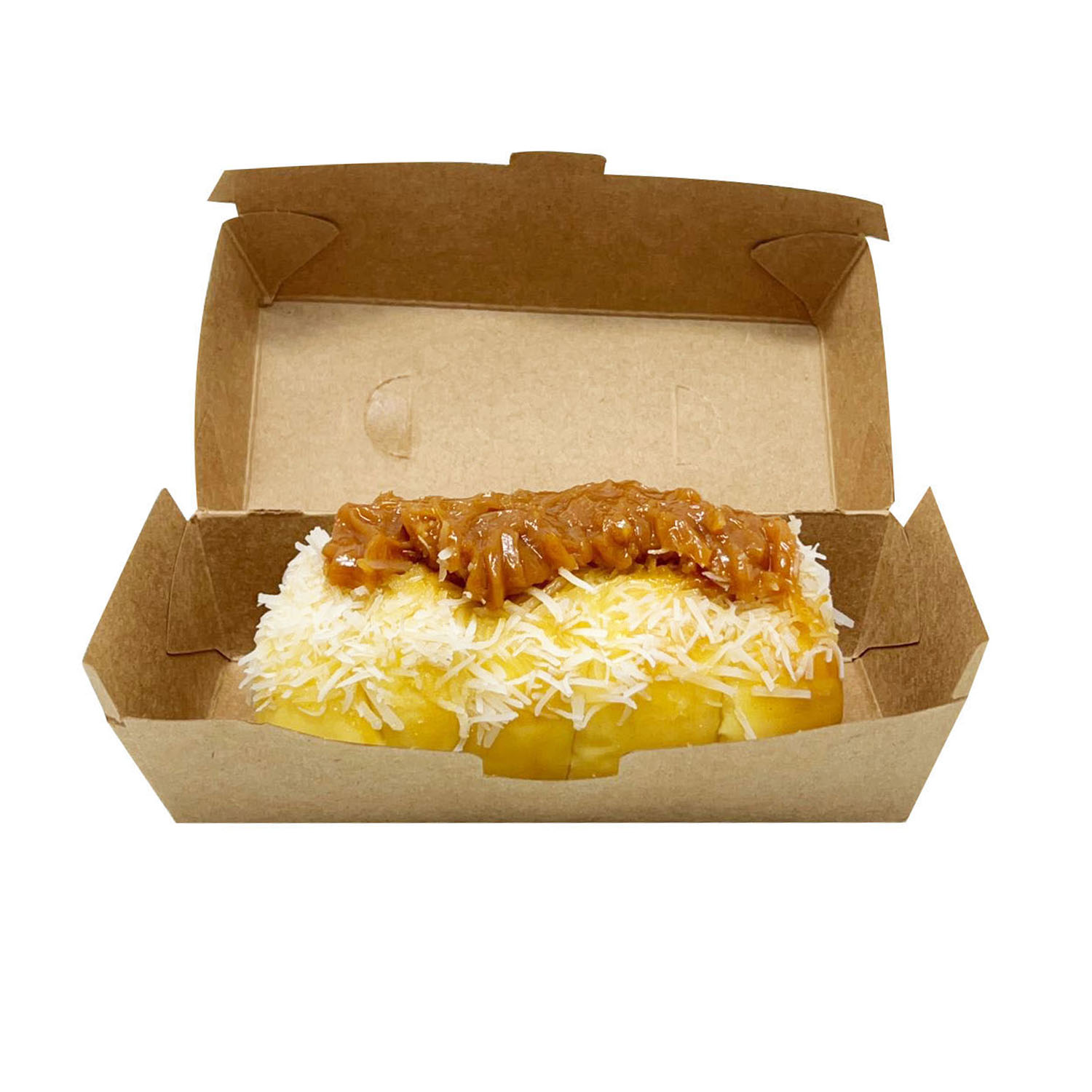 Embalagem Baguete Hot Dog Junior, Sanduíche (16,5 x 6 x 6,5 cm) - 100 Unidades
