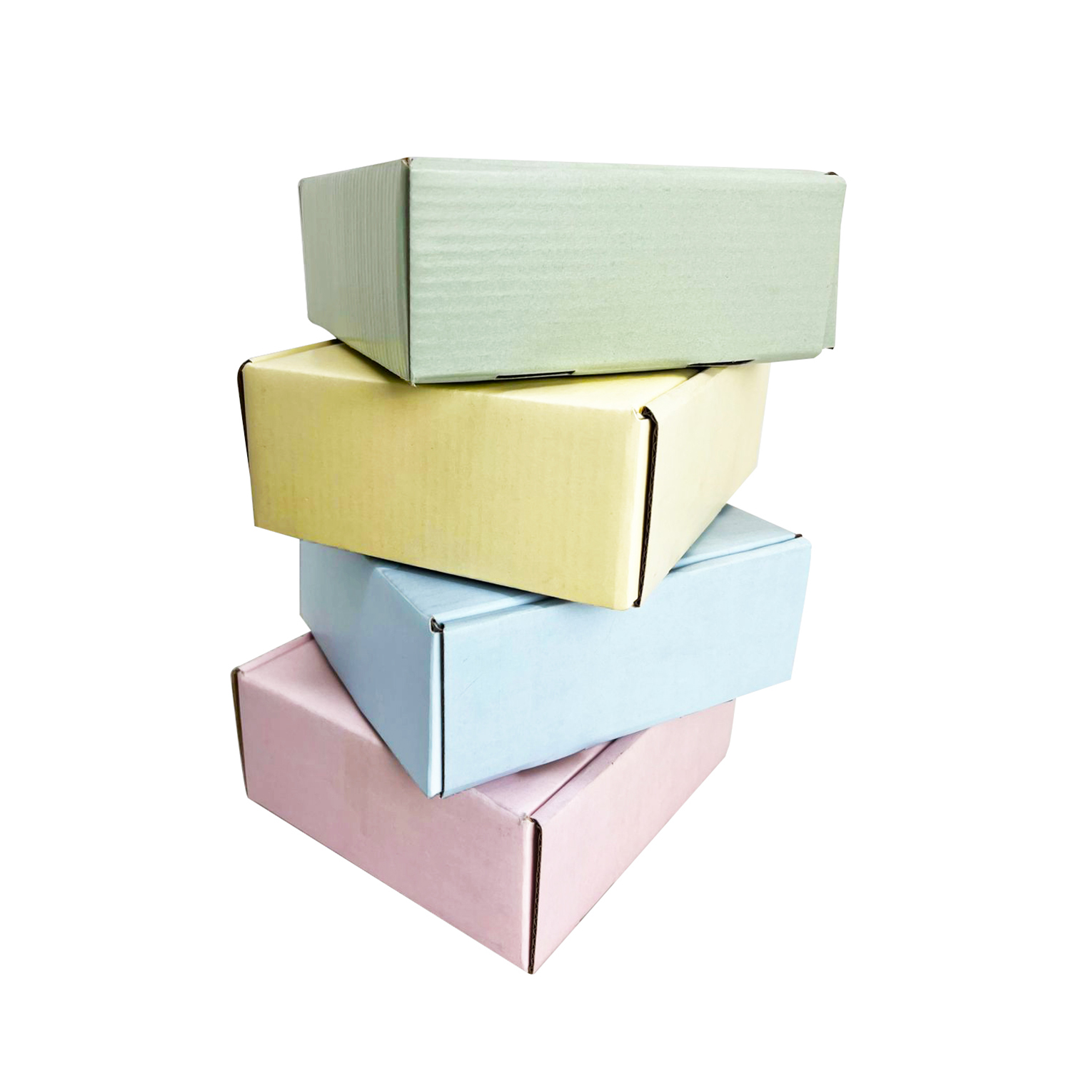 Caixa Envios Sedex (15 x 15 x 6 cm) Empastada Candy Color - 50 Unidades