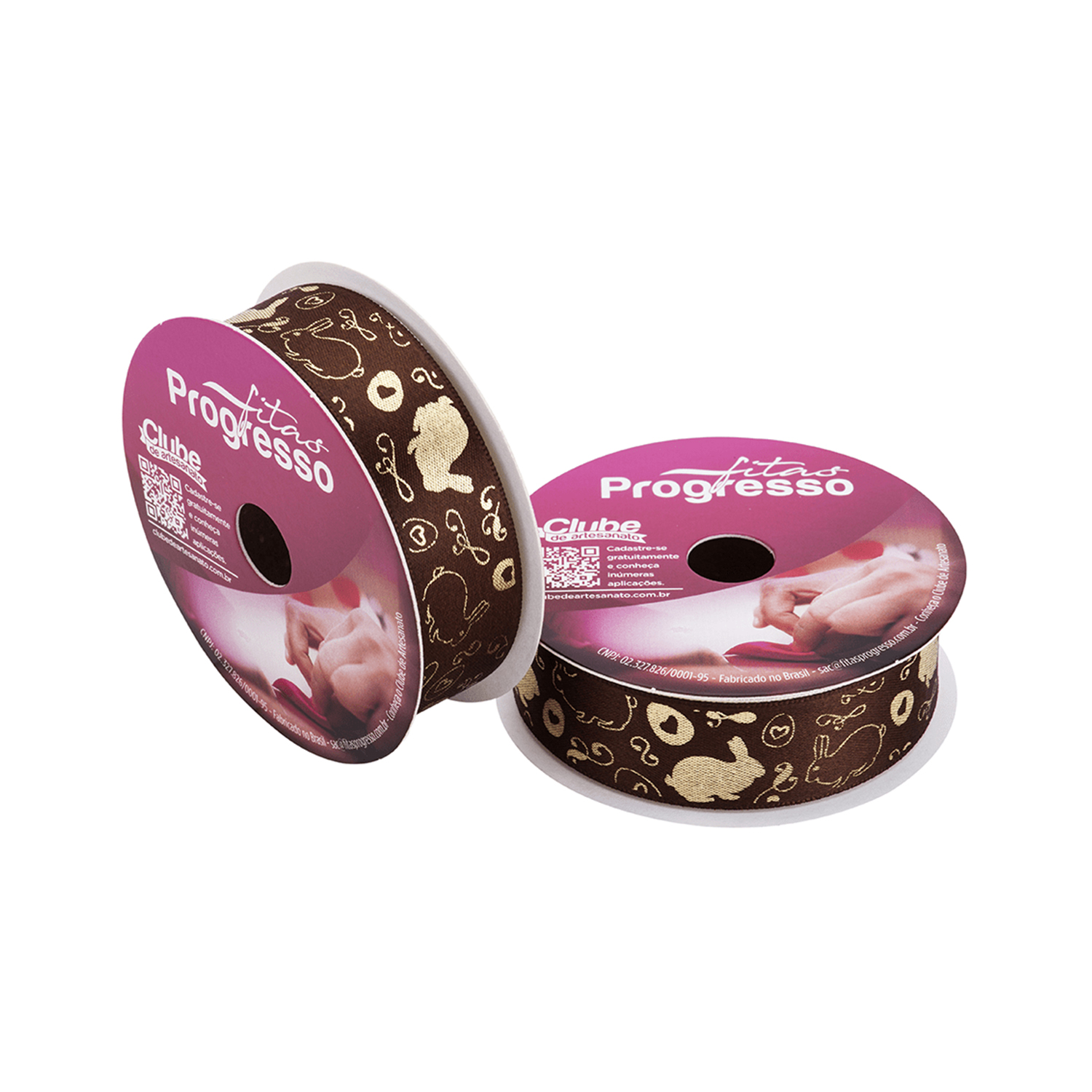 Fita ECF005H Coelhinhos 22 mm 10 Metros