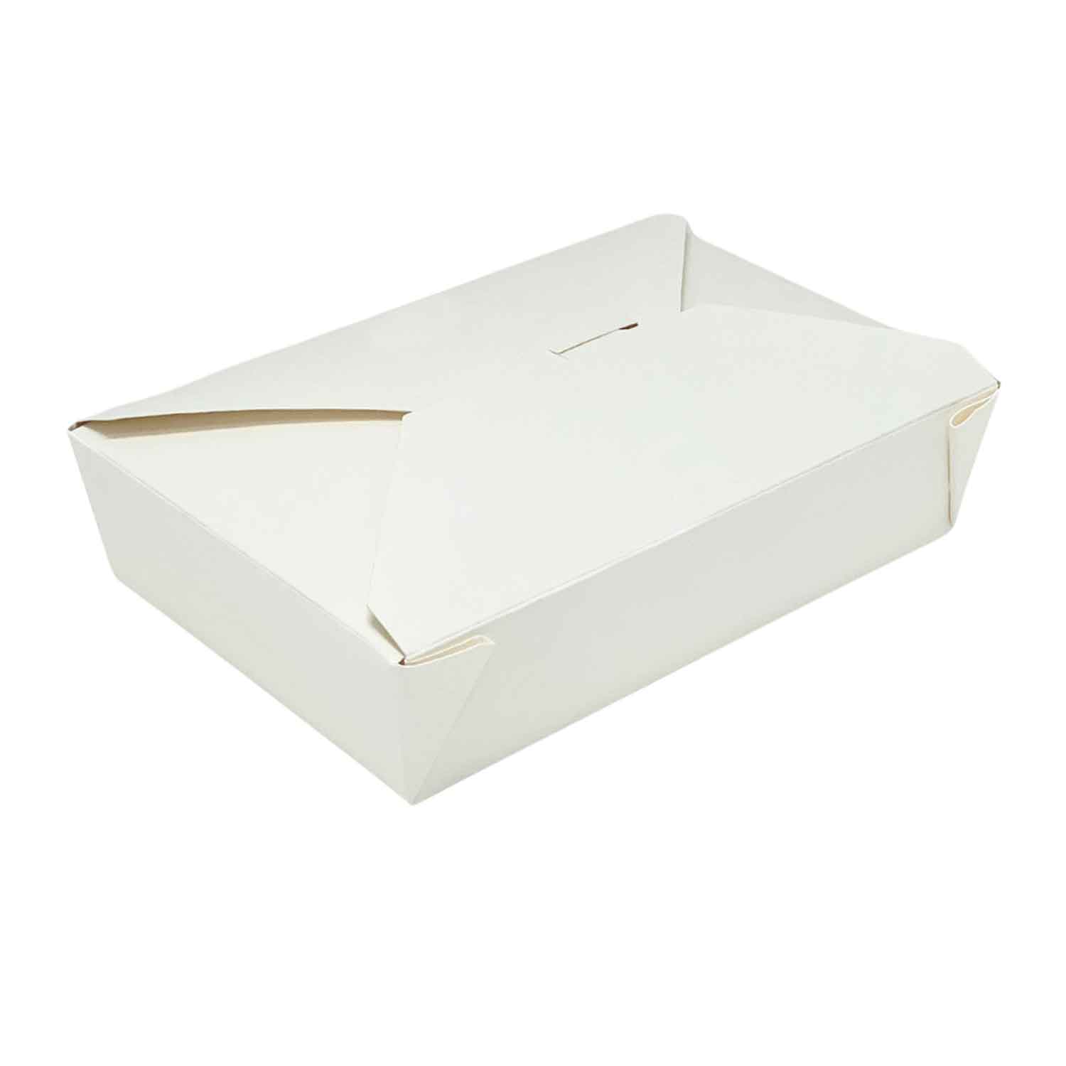 Embalagem Marmita fit freezer / Forno 500ml (14,5 x 11 x 4cm) branca - 120 unidades
