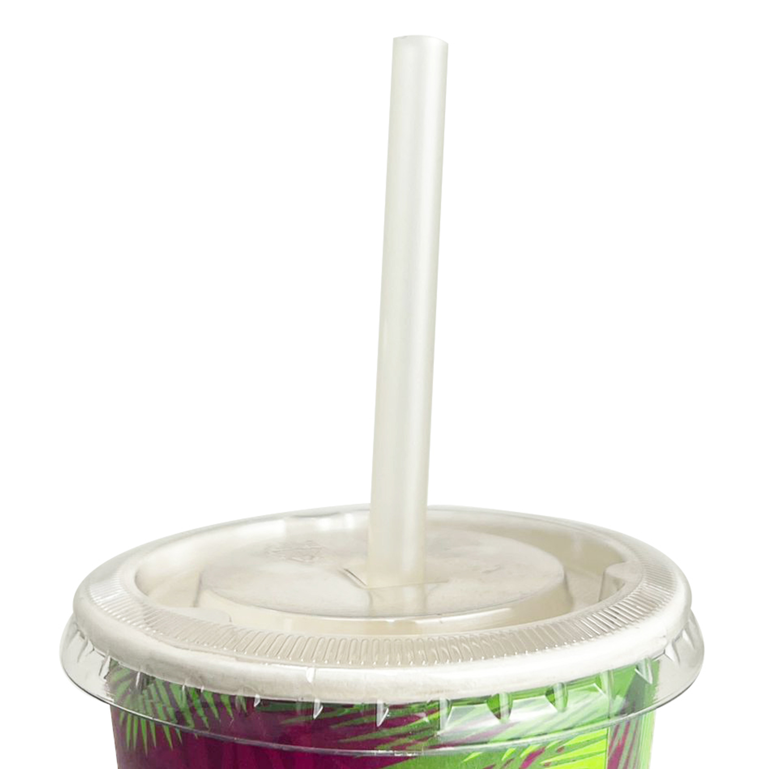 Canudo Biodegradável Milk Shake Jumbo - 500 Unidades