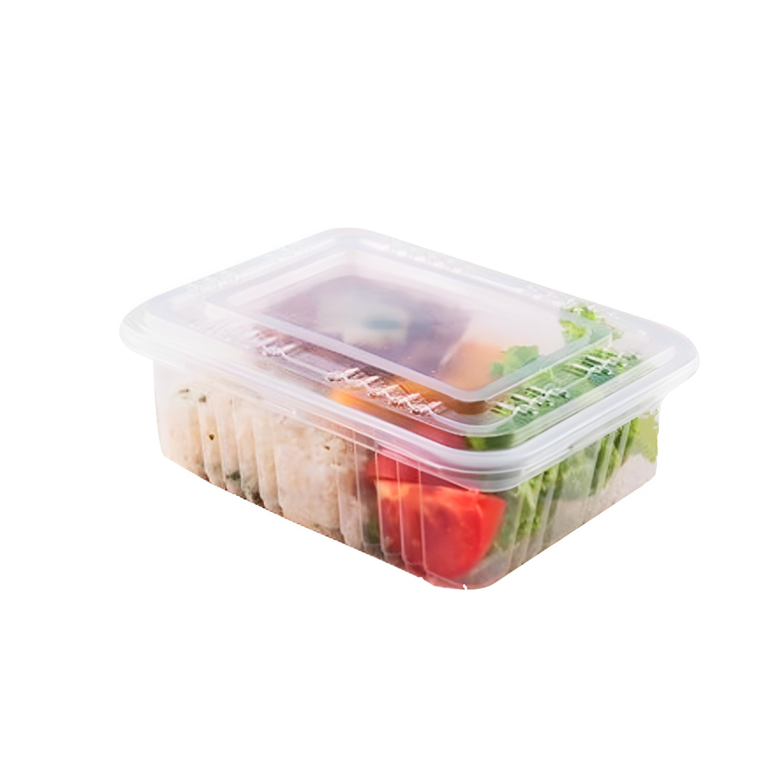 Embalagem Freezer Microondas (400ml) com tampa G303 - 100 unidades