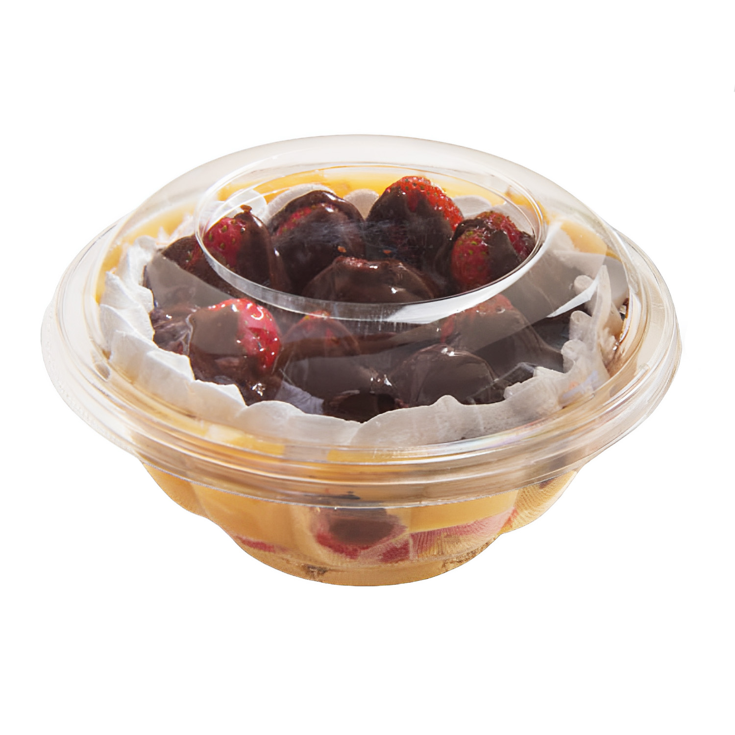 Pote plastico multiuso (500ml) c/ tampa G681 - 240 unidades