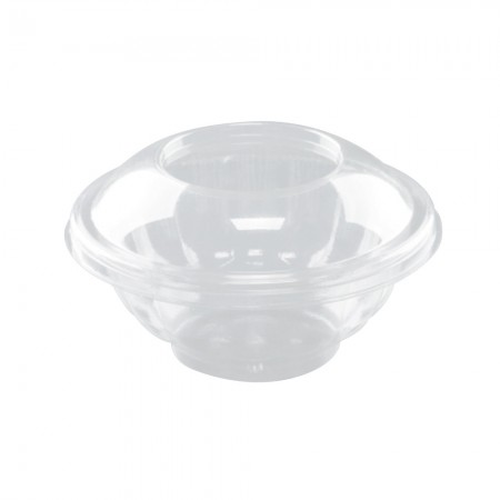 Pote plastico multiuso (500ml) c/ tampa G681 - 240 unidades