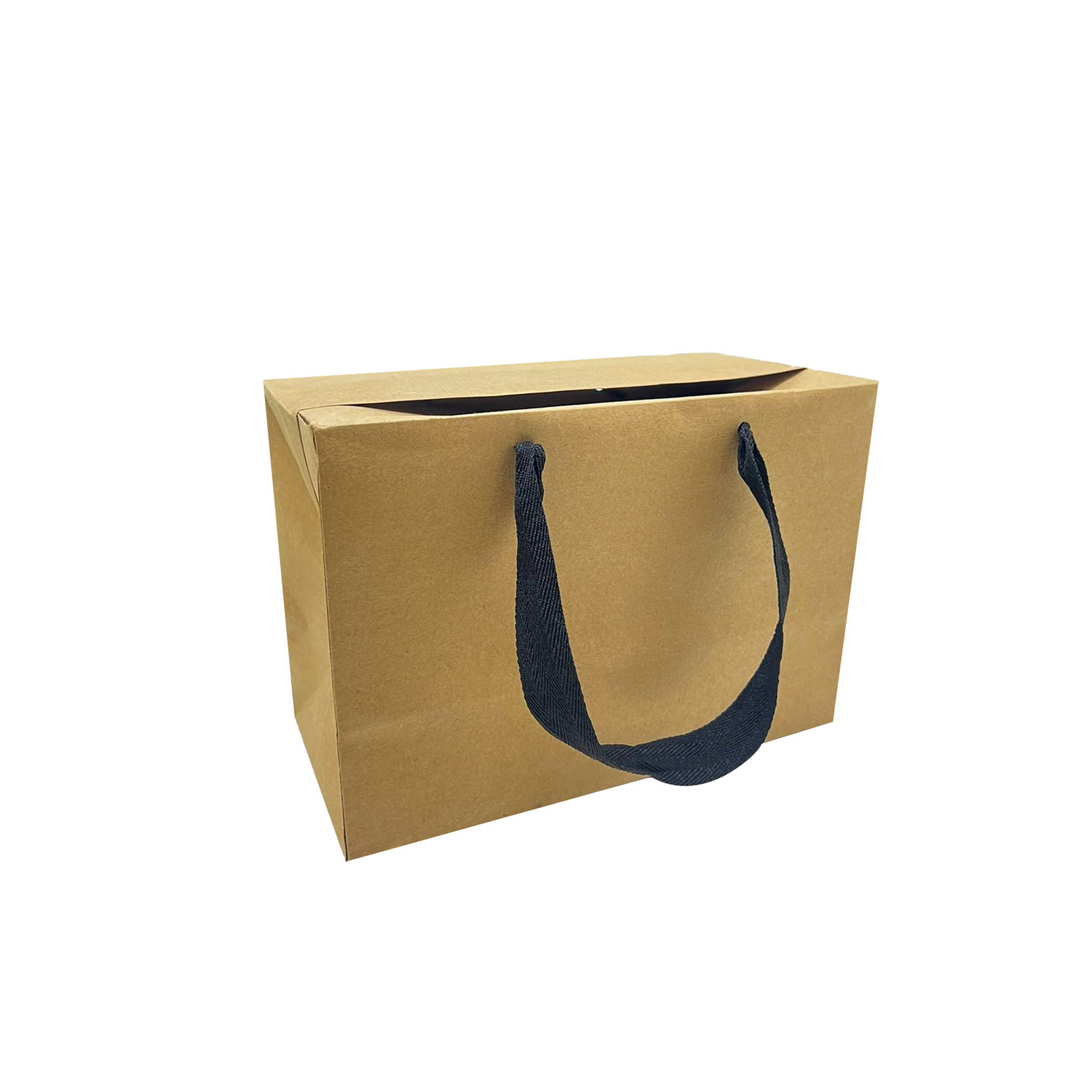 Caixa Sacola Kraft P (23 x 11 x 16 cm) - 50 Unidades