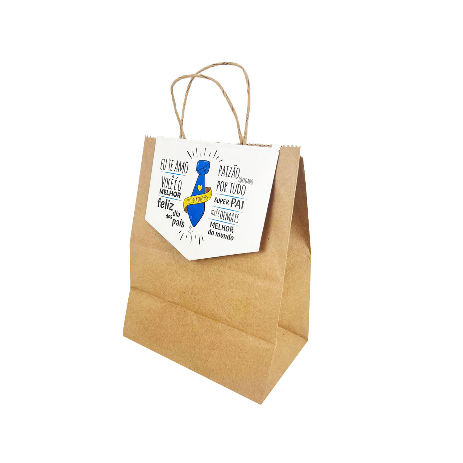 Solapa para Sacos e Sacolas Dia dos Pais - 50 unidades