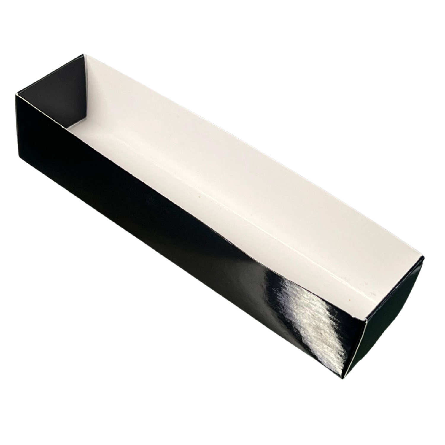 Embalagem Bolachinhas (16,5 x 4 x 3,5 cm ) Preta - 100 unidades