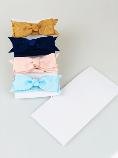 Papeletas Para Faixas De Meia De Seda Embalagem Tag (7x 14cm) - 200 unidades