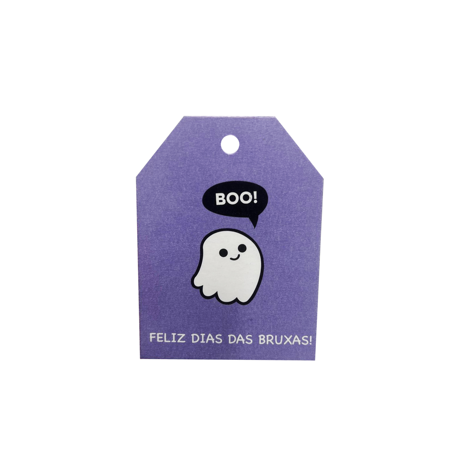 Tag Dia Das Bruxas, Halloween (5,6 x 7,6 cm) - 100 unidades