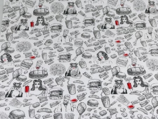 Papel Antigordura p/ Lanches e Alimentos (40 x 44 cm) - Caixa 500 folhas - Linha Artesanal