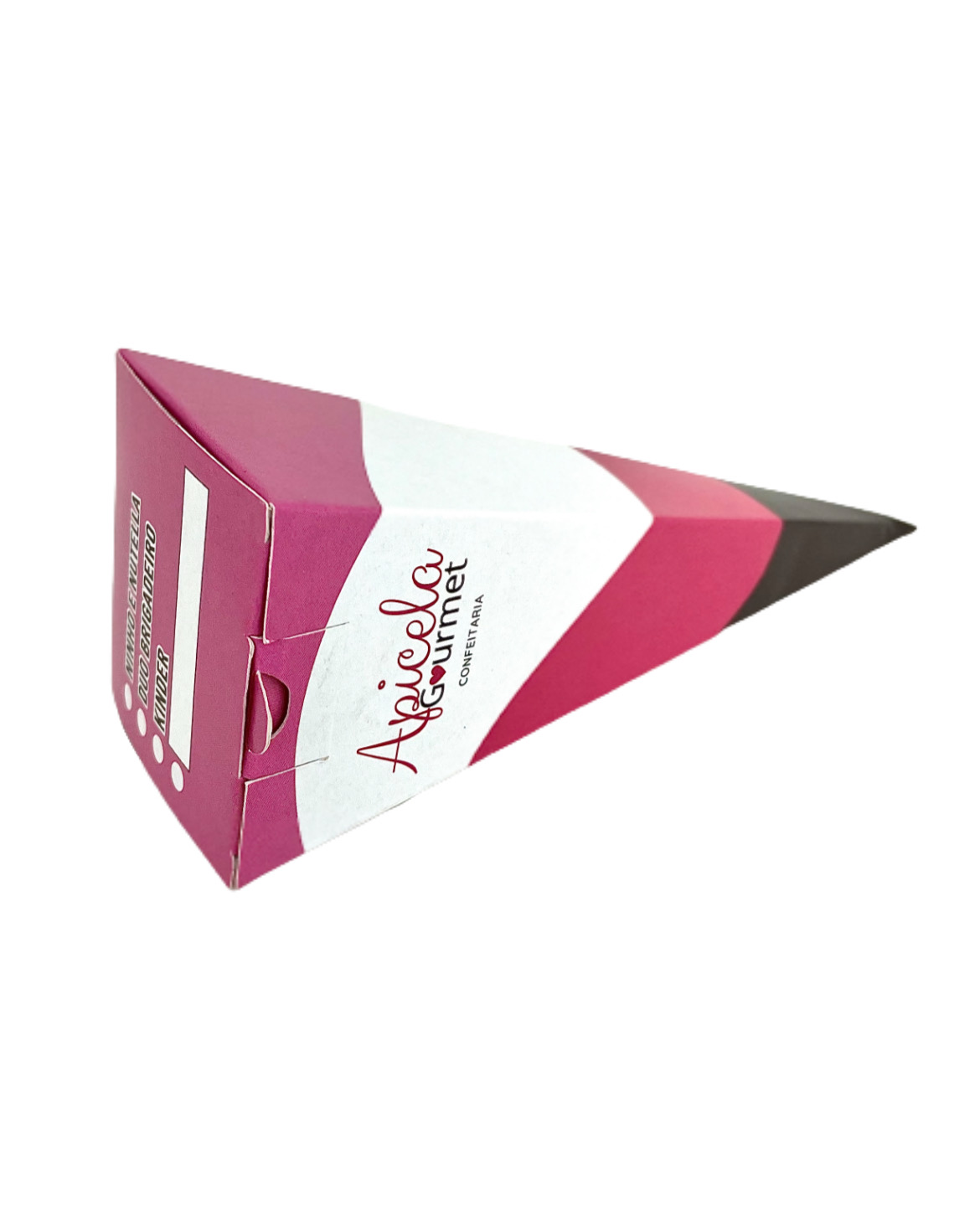 Embalagem Cone trufado (15 x 5,5 cm) Personalizado
