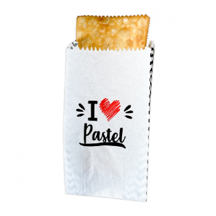 Saquinho Pastel Papel Antigordura (10 x 5,5 x 21 cm) - 500 unidades