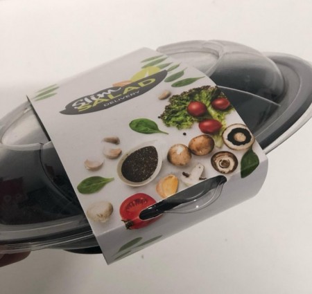 Cinta p/ Pote udon 600 ml (41,8 x 12 cm) Personalizada
