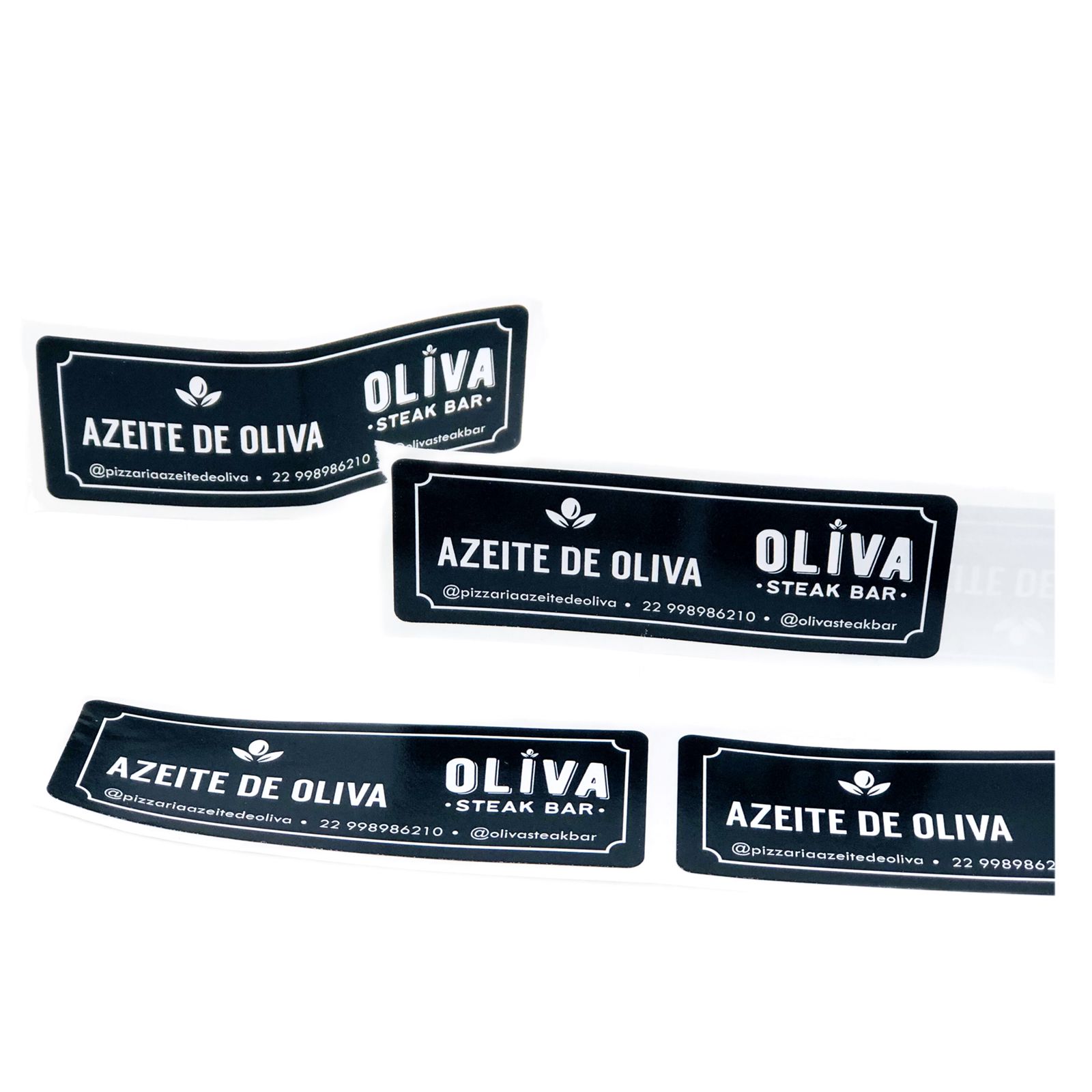 Etiqueta Lacre Adesivo Rolo (2,5 x 7 cm) 1 cor Personalizado
