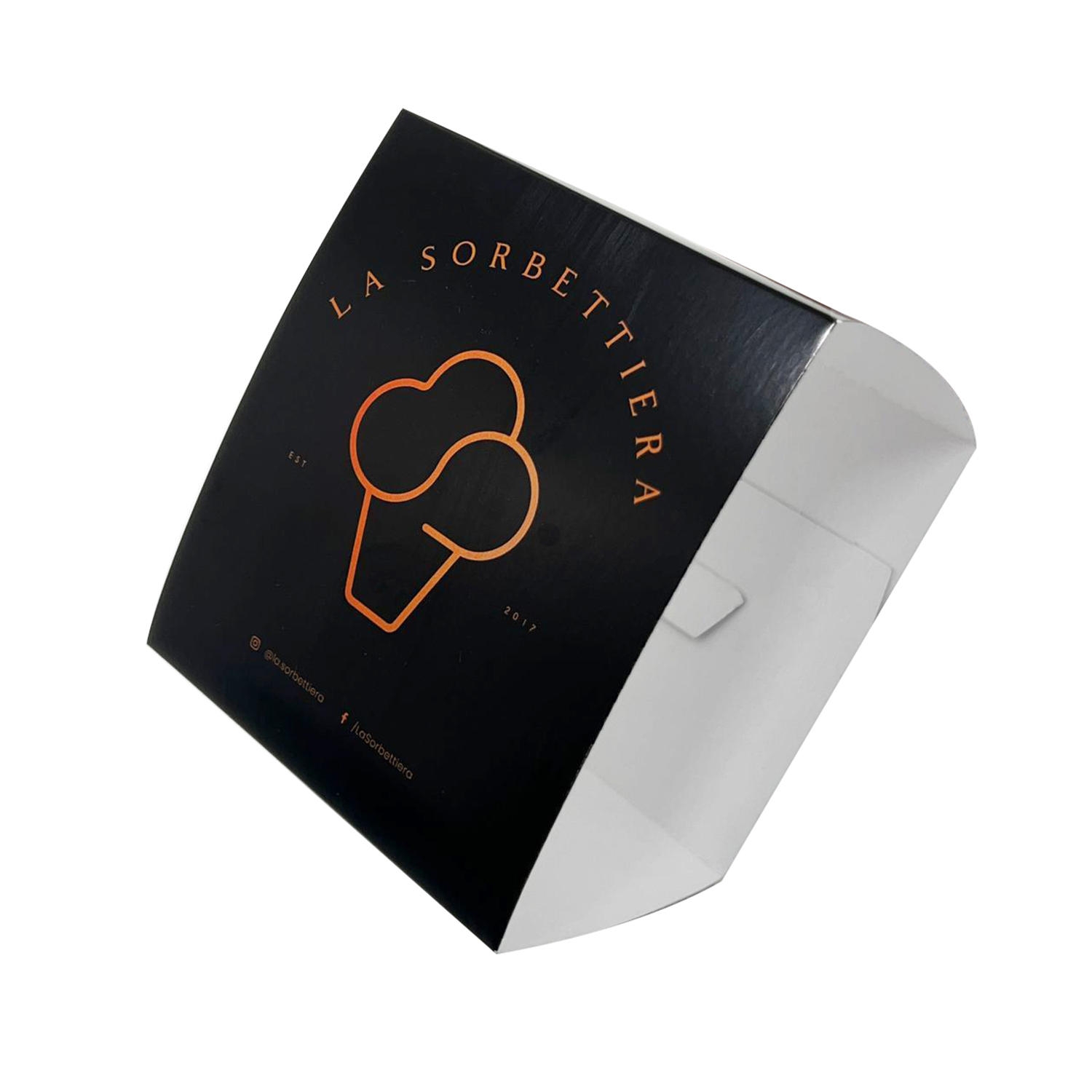 Cinta para pote de sorvete 500ml (43 x 9 cm) Personalizada
