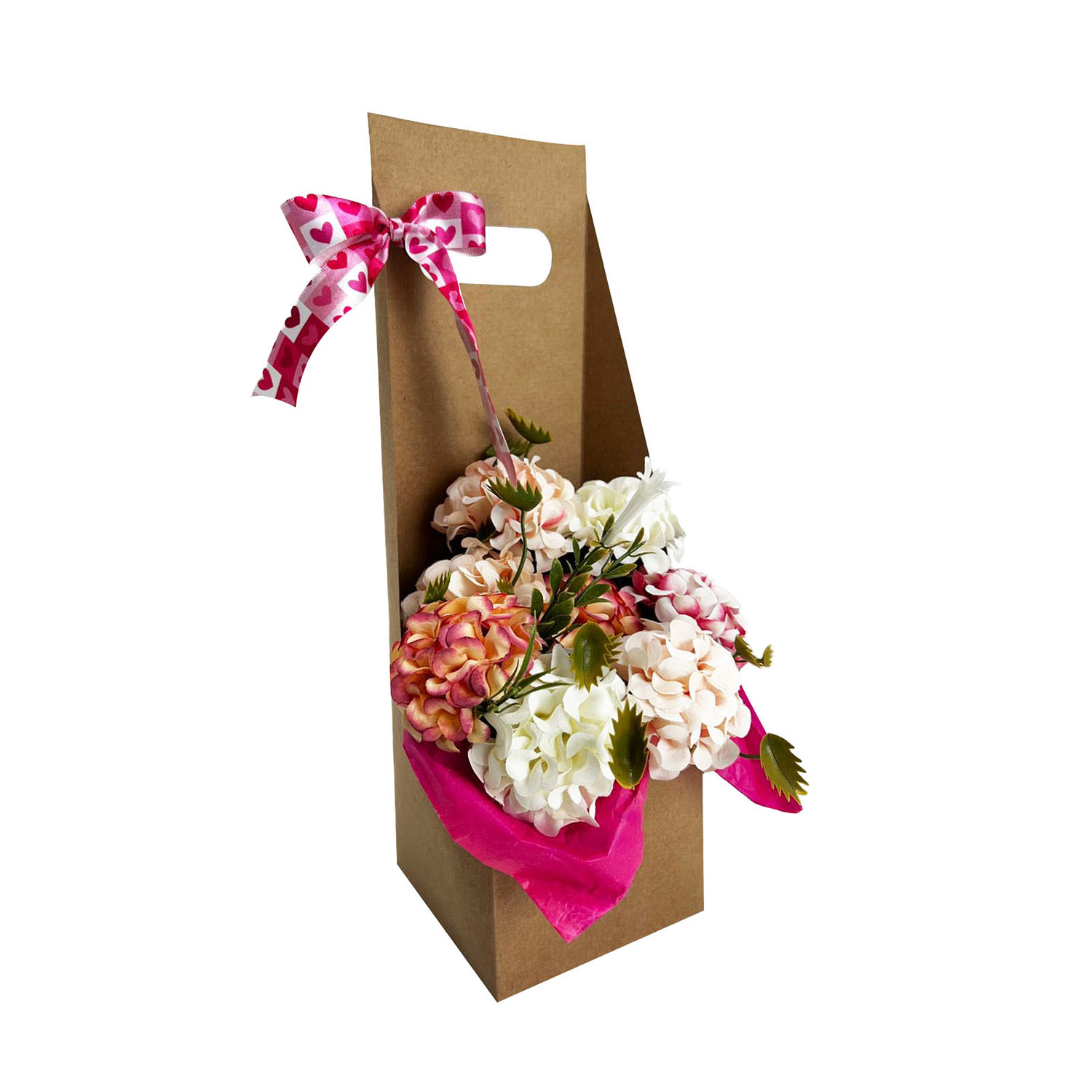 Caixa Florista Kraft - 50 unidades