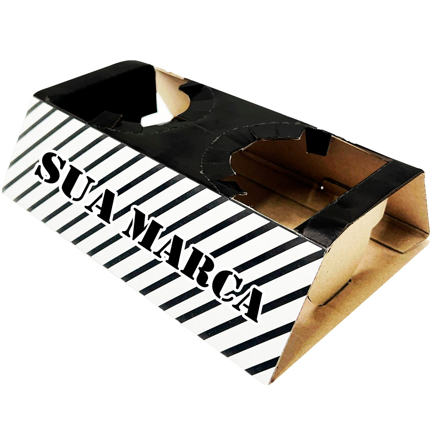 Suporte Porta copos empastado p/ 2 copos Delivery Personalizado