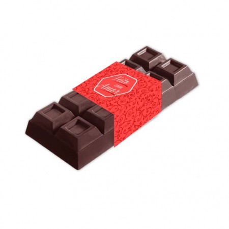 Cinta Barra Para Chocolate Barra (24 x 6 cm) 100 unidades Feito com Amor