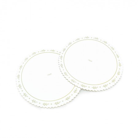 Prato Reforçado para Bolo e Torta 15 cm - 20 unidades
