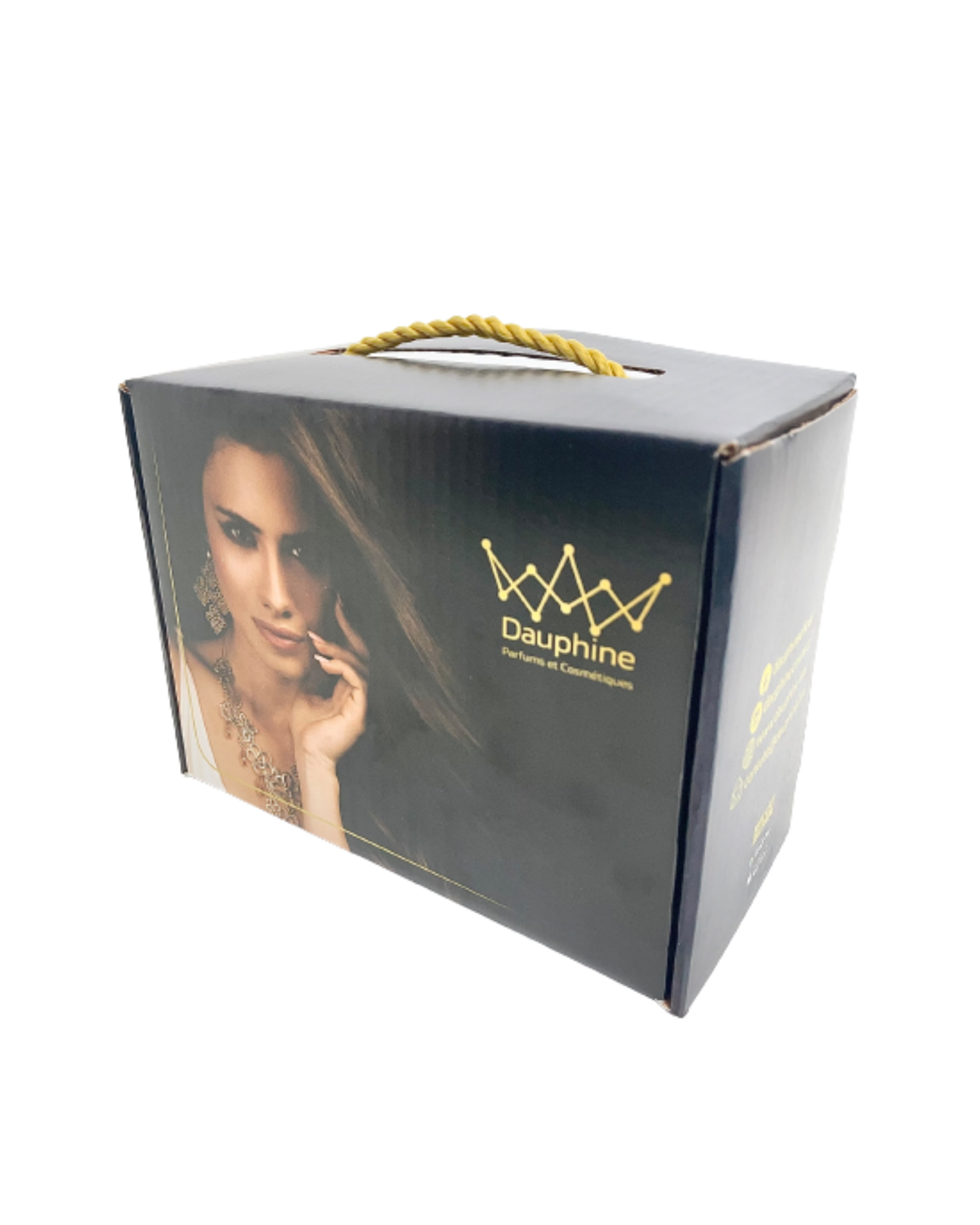 Caixa Caixa Correio / E-commerce Empastada com alça (18 x 13 x 9 cm) Personalizada