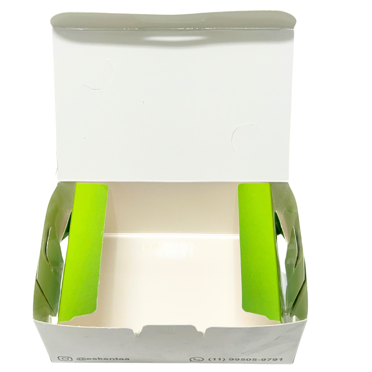 Embalagem Caixa Delivery P (14 x 9 x 6 cm) Personalizada