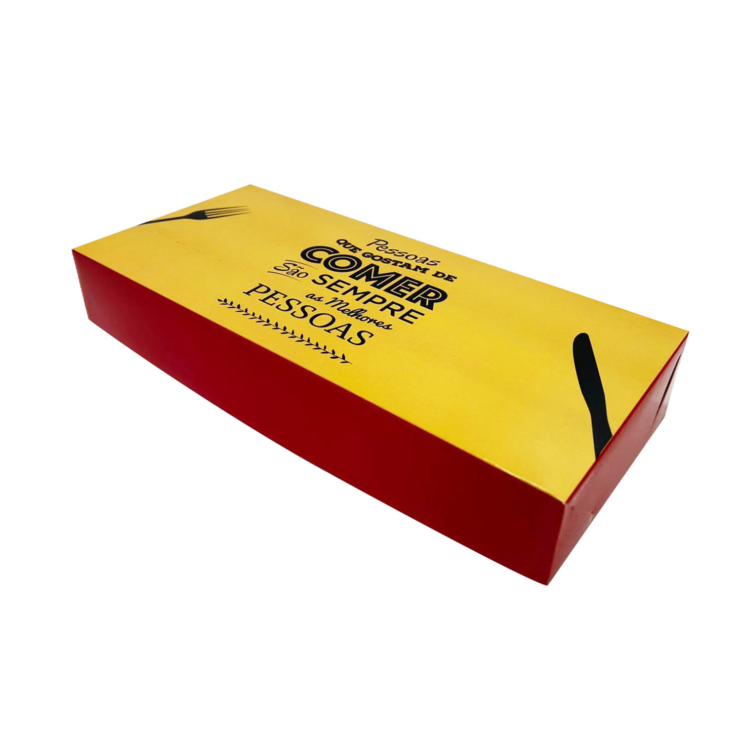 Embalagem para Salgados G (33 x 15 x 5 cm) - 100 unidades