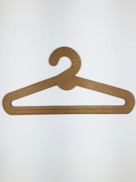 Cabide de papelão para Roupas - 25 unidades