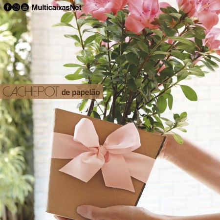 Cachepot de Papelão - 30 unidades