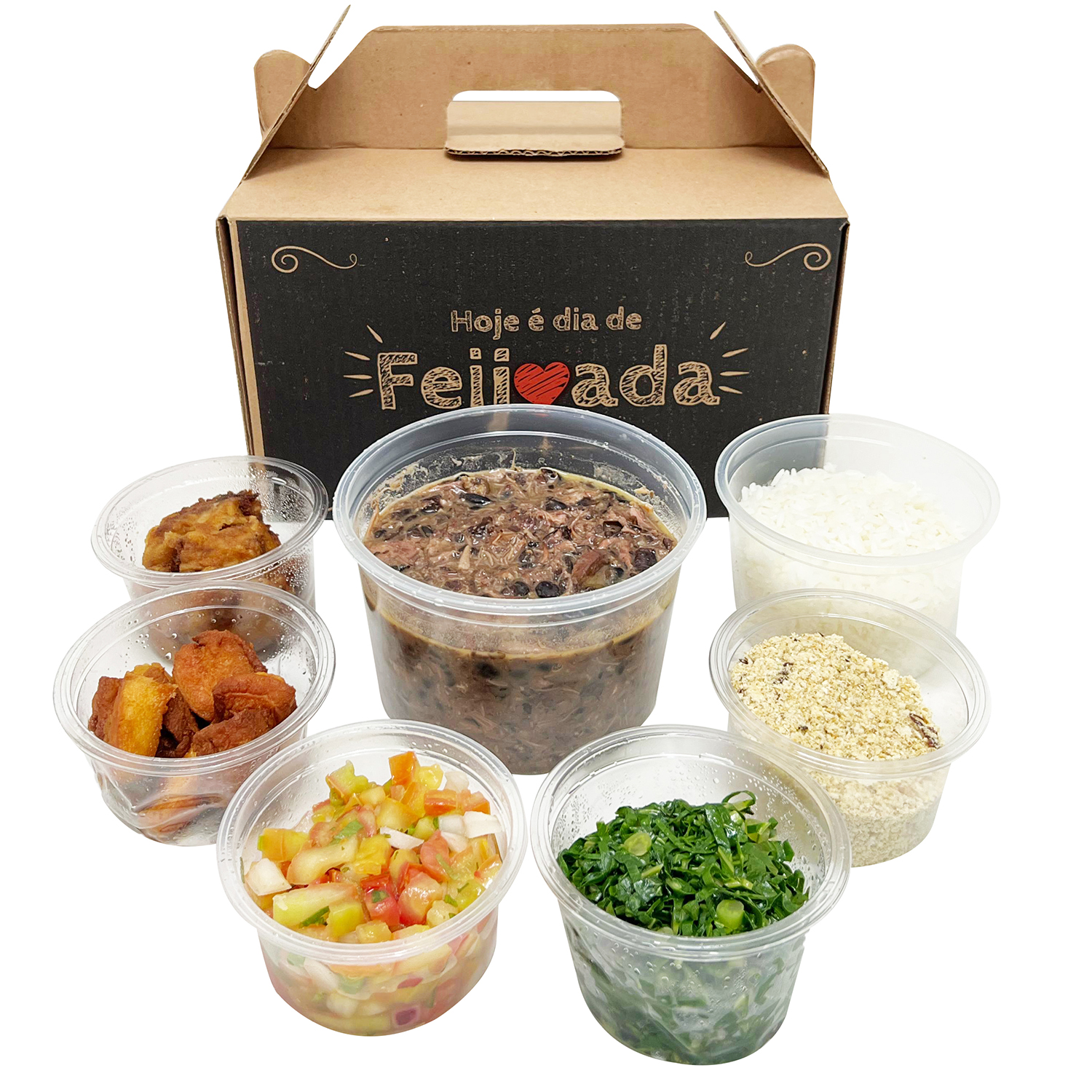 Caixa papelão p/ Transporte Alimentos marmitas / feijoada PRETA  (28 x 19 x 16,5 cm) - 50 unidades