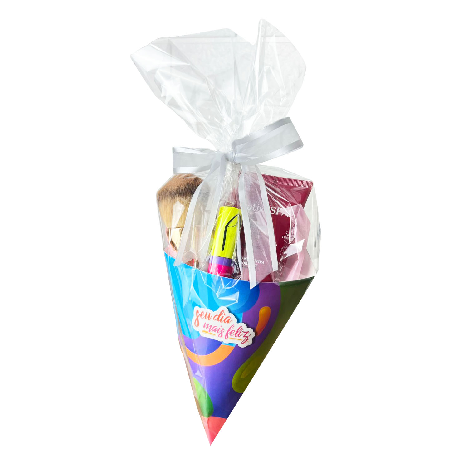 Embalagem Cone Bubble Waffle, Crepe, Wrap - 100 Unidades
