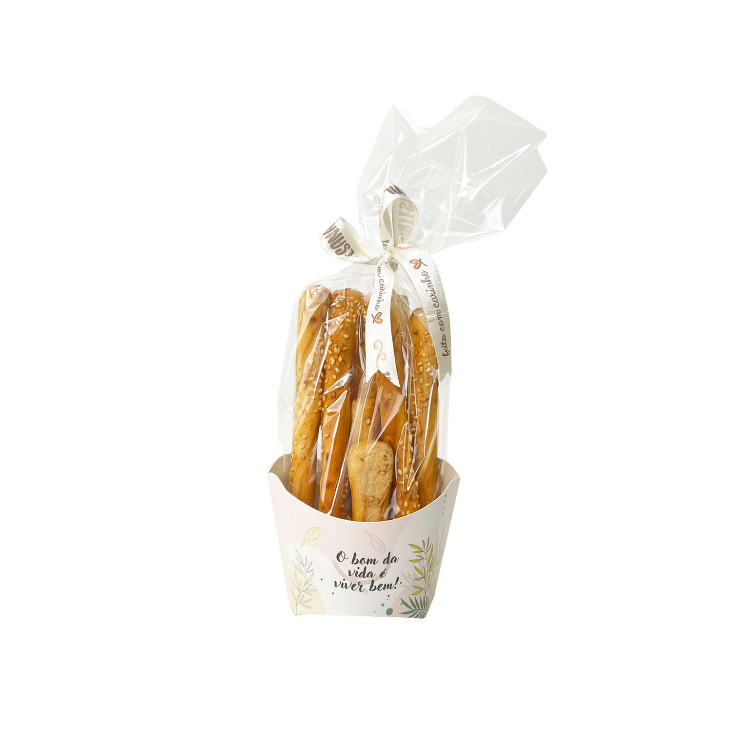 Embalagem p/ Embaladinhos Biscoitos, bolachas Viver Bem - 100 unidades