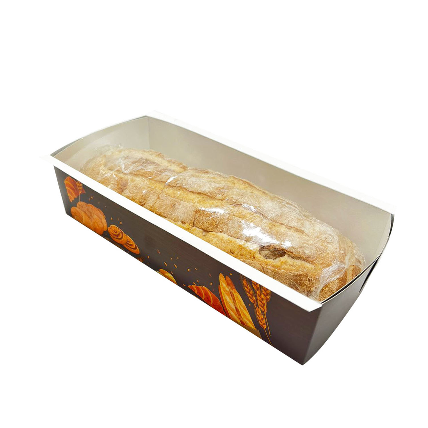 Forma para Pão Forneável  (28 x 12 x 7 cm) - 50 unidades