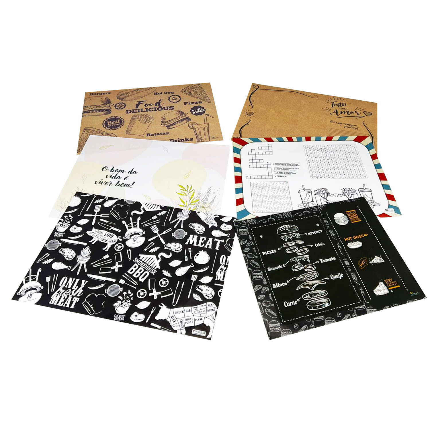 Papel Bandeja Jogo Americano - 500 Folhas