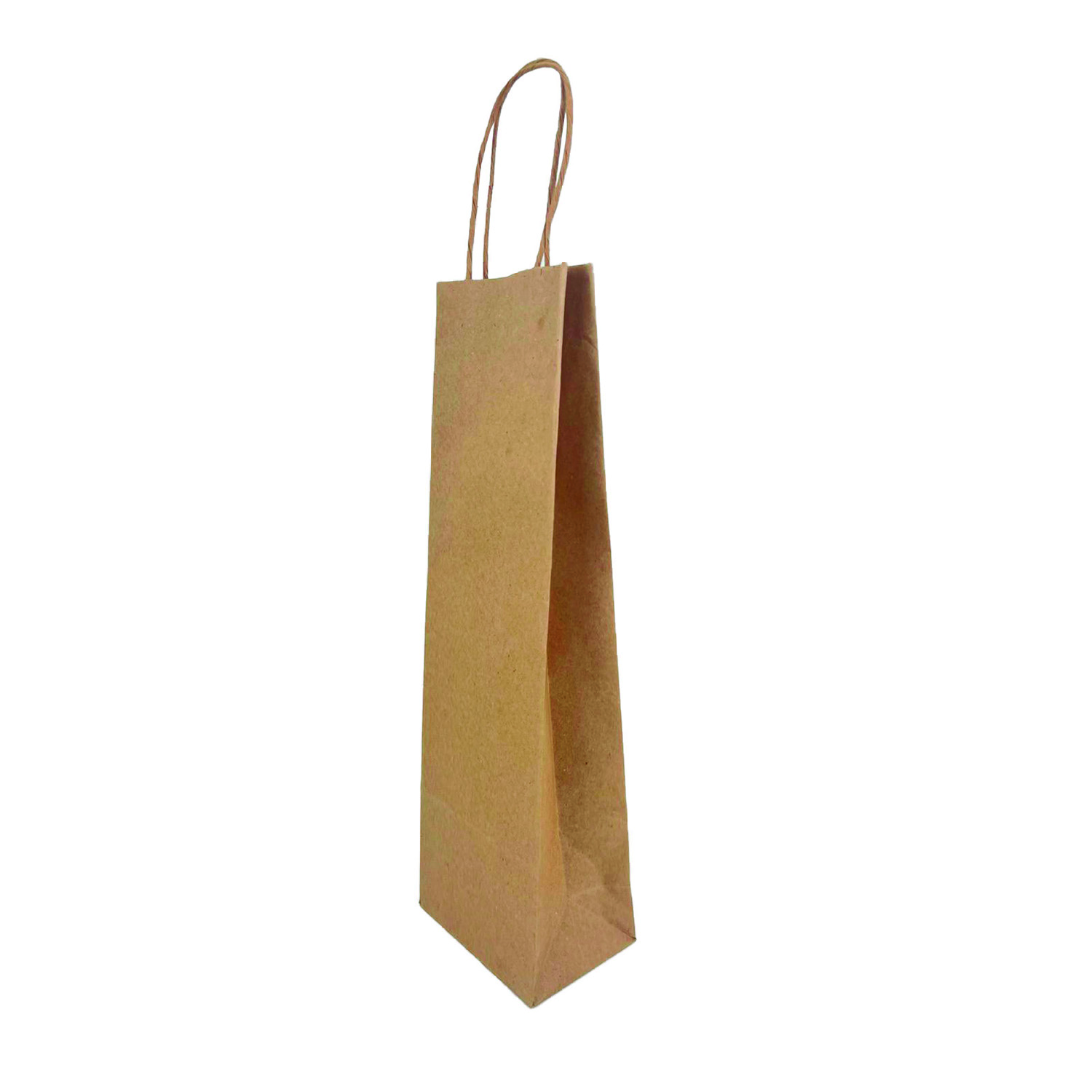 Sacola Kraft p/ Vinho, Garrafas (12 x 8 x 38 cm)  - 100 unidades