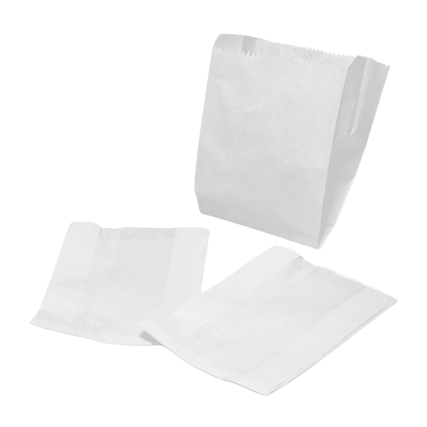 Saquinho (13,5 x 6,5 x 16 cm ) p/ Batata Frita, Lanche, Salgados - 500 unidades