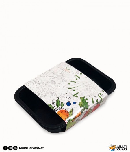 Cinta p/ Marmita (35 x 11 cm) Laminada e Colada Personalizada
