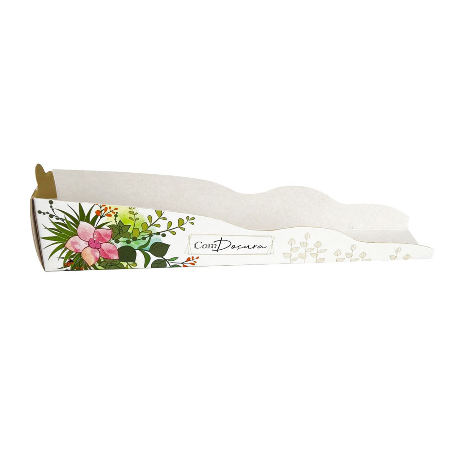 Embalagem Base p/ Churros Gourmet (17 cm) - 100 Unidades