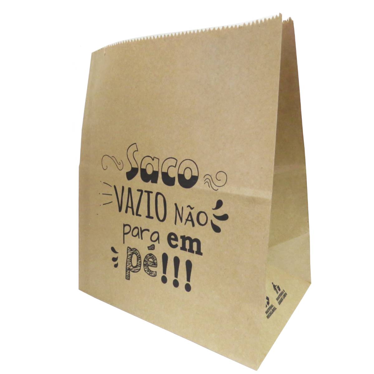 Saco Kraft Delivery (22 x 14 x 25 cm) Saco Vazio - 100 Unidades